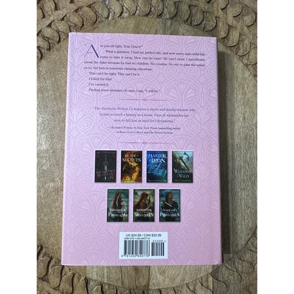 The Darkness Within Us by Tricia Levenseller Hardcover Book - Picture 2 of 7